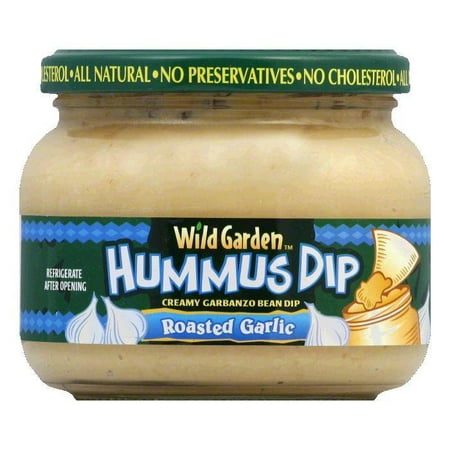 Wild Garden Roasted Garlic Hummus Dip, 10.24 OZ (Pack of