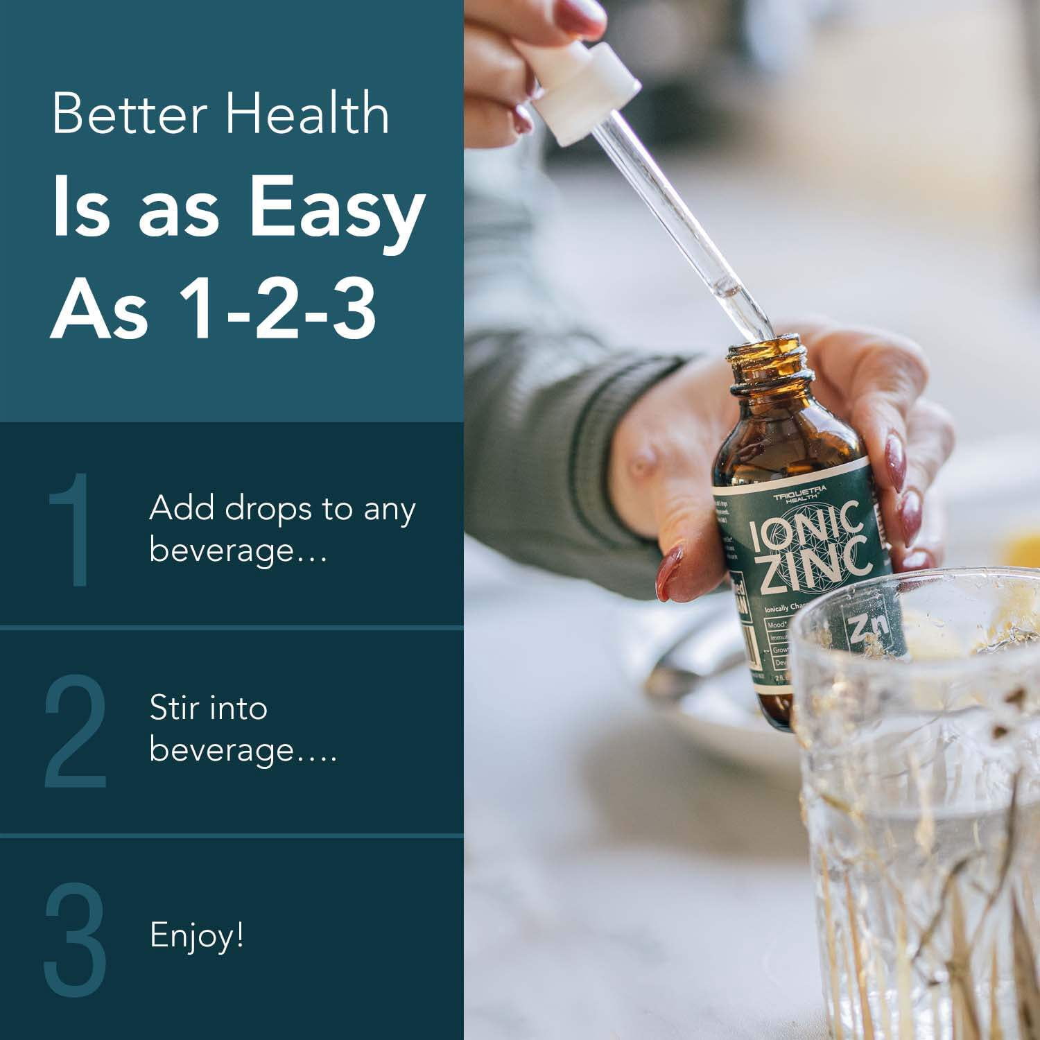 Triquetra Health Ionic Zinc Liquid Supplement