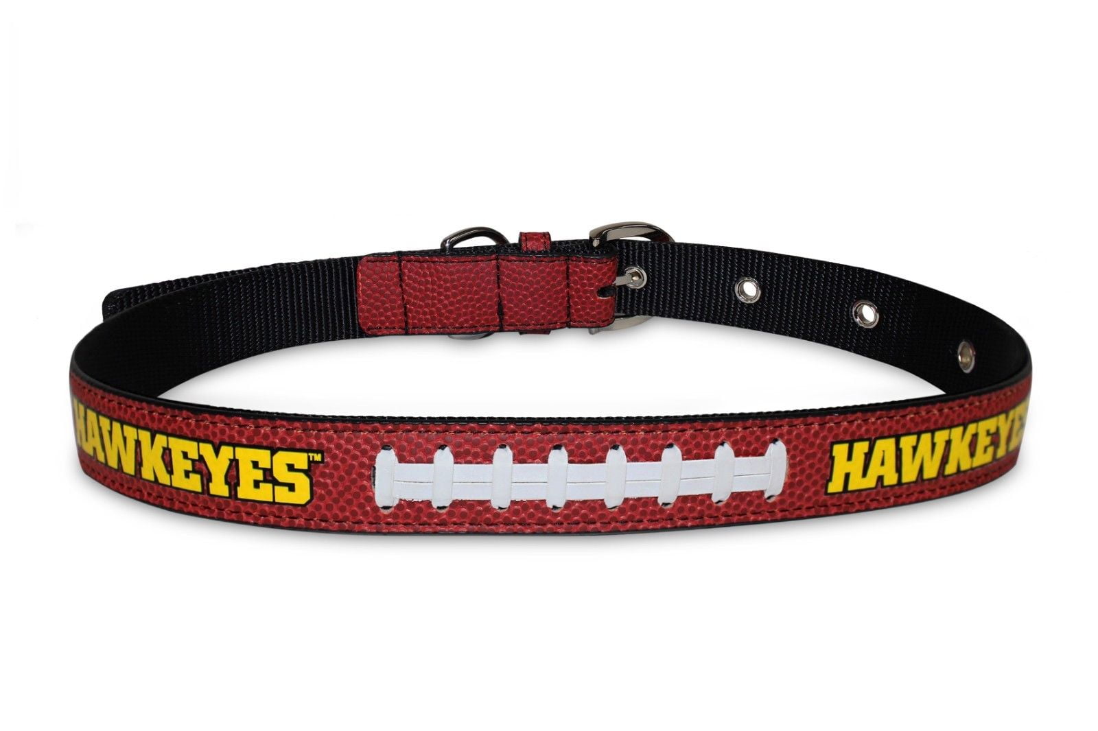 iowa hawkeye dog collar