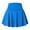 Blue, variant on Women's 2-in-1 Tennis Skirt with Shorts - Breathable Nylon Spandex, Elastic Waist Sports Skort for Running & Fitness