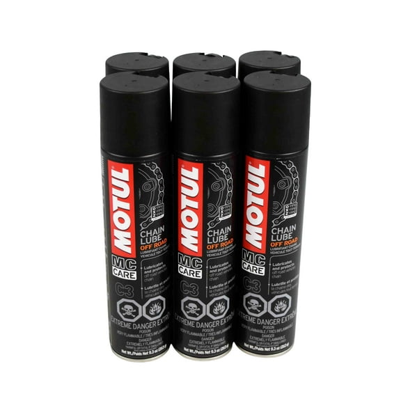 Motul 103245 chain lube offroad 9.3oz - 6 pck