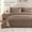 Chevron Brown, variant on Teal Quilt Set Queen Size Lightweight Bedspread Bedding Collection