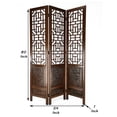 thumbnail image 4 of Wayborn 5321 54 x 1 x 80 in. Dalong Screen, Brown, 4 of 4