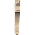 thumbnail image 2 of Ekena Millwork 6"W x 36"D x 44"H Merced Craftsman Rough Sawn Bracket, Douglas Fir, 2 of 4