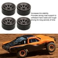 thumbnail image 3 of <p>Rc Car Wheel Rim 4PCS RC Wheel Rim Set Zinc Alloy Steel Universal 1.9 Inch 10 Rims RC Crawler Car Wheel Hub For Axial SCX10 II III</p>, 3 of 7