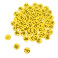 thumbnail image 1 of SEWCHICS 100pcs PVC Numbered Tags For Key Identification And Organization In Daily Use, 1 of 7