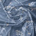 thumbnail image 7 of Ambesonne Autumn Valance & Curtain, Monotone Daisy Love Bouquets, 55"x30", Ceil Blue Burnt Sienna, 7 of 7