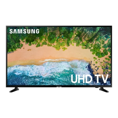 Restored Samsung 55" Class 4K UHD 2160p LED Smart TV with HDR UN55NU6950 (2018 Model) (Refurbished)