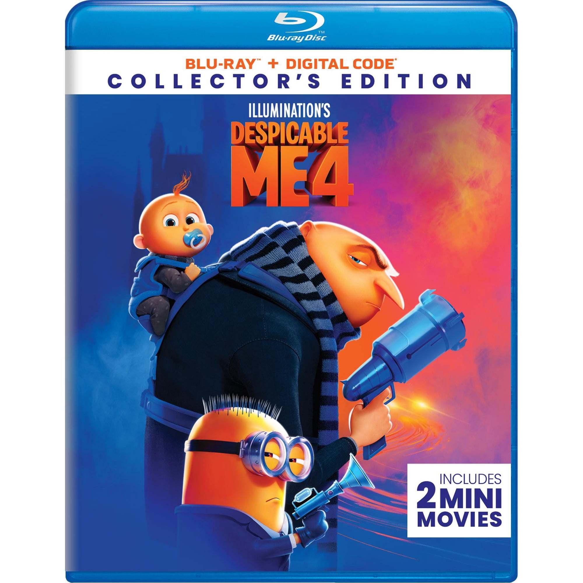 Despicable Me 4 (Blu-ray + Digital Copy), Universal Studios, Kids & Family