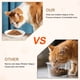 thumbnail image 3 of Tazón de Comida para Gatos de Bargains Únicos, Diseño de Cerámica Poco Profundo y Ancho, Tazones para Gatos, Platos para Comida y Agua para Gatos de Interior, Blanco y Negro, 3 of 7