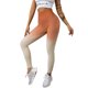 thumbnail image 2 of Gibobby Pantalones de Casuales Pantalones cortos de yoga para mujer teñidos sin costuras Pantalones deportivos para mujer Pantalones de yoga con gradiente de fitness para colg(Anaranjado， M), 2 of 5