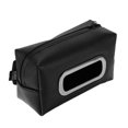 thumbnail image 2 of Car Tissue Holder Sun Visor Napkin Holder Car Leather Tissue Storage Holder, 2 of 7