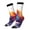 2 Black-1, variant on Watercolor Butterfly Guinea Pig Crew Socks for Men & Women, Breathable Casual Athletic Ankle Socks