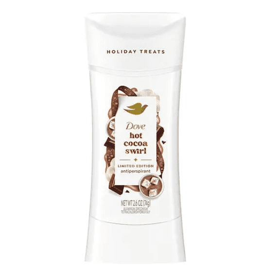 Dove Limited Edition Hot Cocoa Swirl Antiperspirant - Holiday Treats