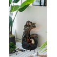 thumbnail image 7 of 16.9x15x31.3" Decorative Brown Otter Design with Light and Pump for Indoor and Outdoor Use, 7 of 7