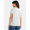 thumbnail image 3 of I’m Not Shy Women's Graphic Tee with Short Sleeves, Sizes XXS-XXL, 3 of 5