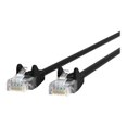 thumbnail image 1 of Belkin - Patch cable - RJ-45 (M) to RJ-45 (M) - 16.4 ft - UTP - CAT 5e - molded, snagless - black, 1 of 1
