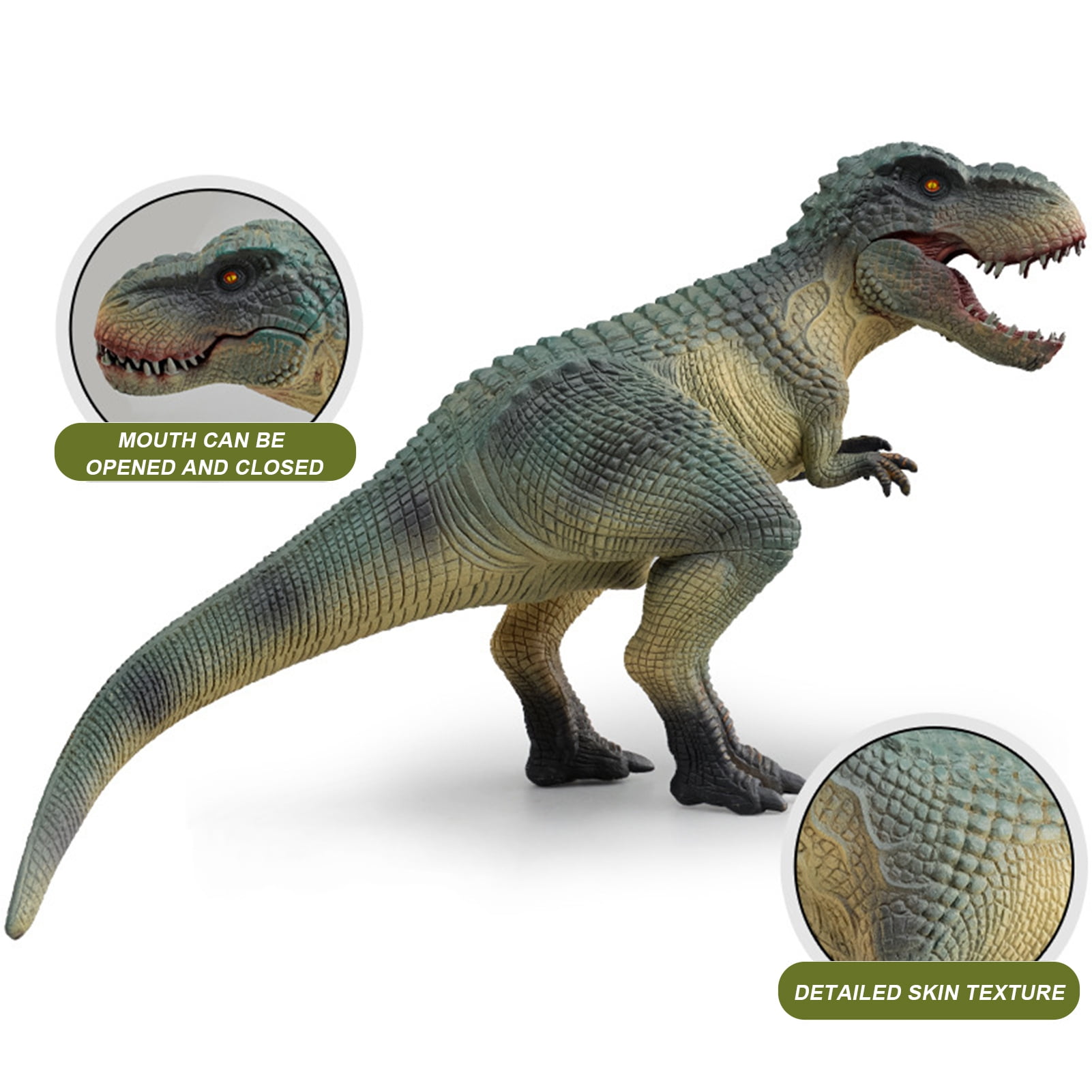 VALENTINO| (6Y2EI114 DRQ REX / 6Y2EI114 DRQ REX) Guiexla Tyrannosaurus Rex Dinosaur Action Figure Toy