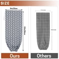 thumbnail image 2 of Plastic Bag Holder, 2-Pack Wall Mount Organizer and Dispenser for Grocery, Trash, and Shopping Bags, Space-Saving Storage Solution for Kitchen, Office, and Home Use, 22x9 in, 2 of 5