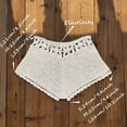thumbnail image 5 of MSJUHEG Swim Shorts,Board Shorts,Swimwear Boy Shorts with Pocket,Bathing Trunks with Liner,Board Shorts for Women Swim,Boyshort Swimsuits for Women,Swimming Shorts for Women White L, 5 of 8