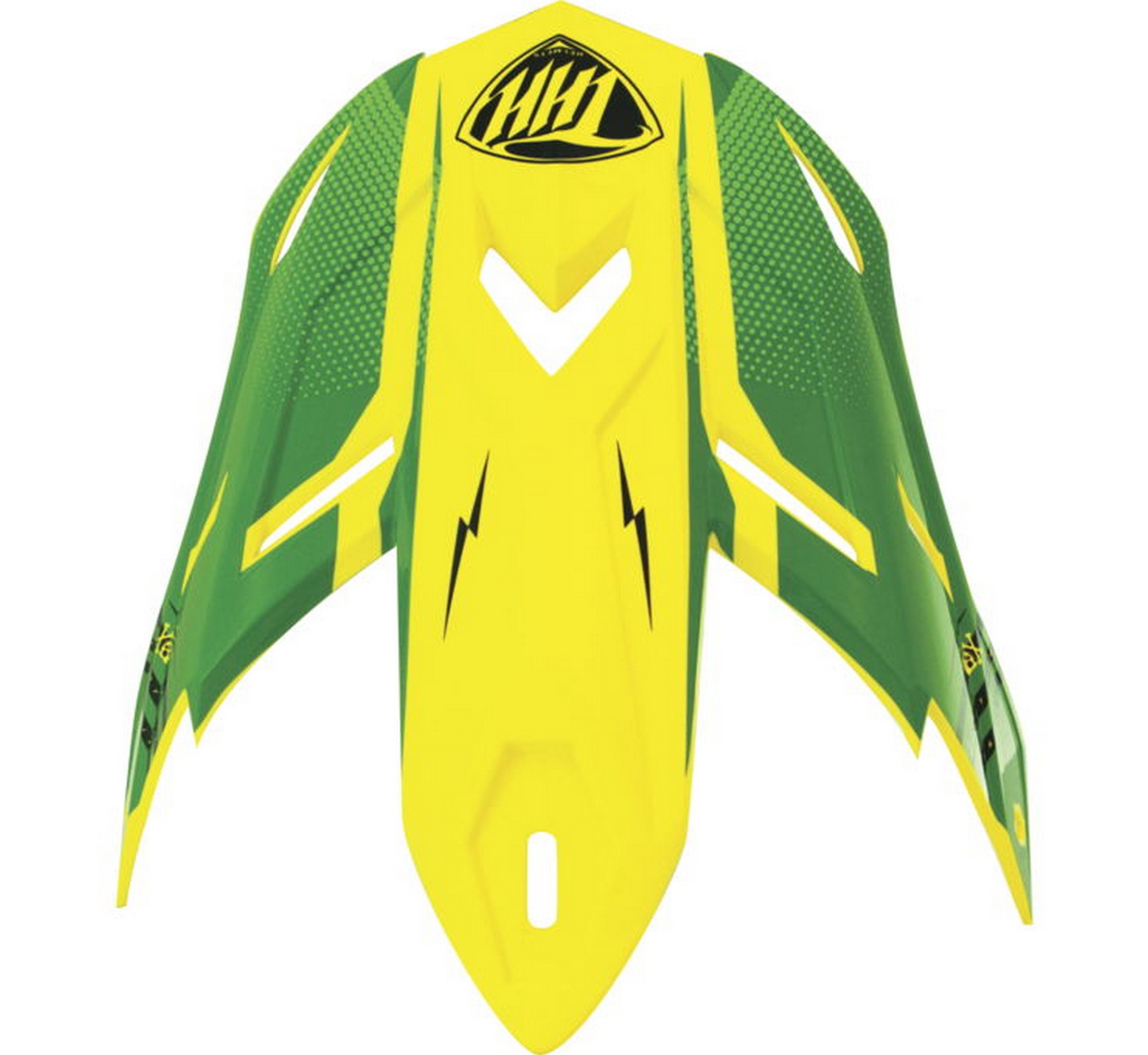 THH T710X Battle Helmet Replacement Visor/Peak Green/Black