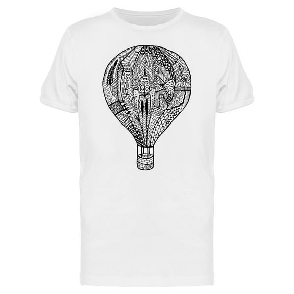 Air Balloon Zen Pattern Tee Men's -Image by Shutterstock