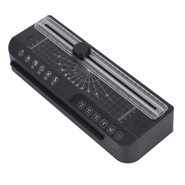 A4 to 3 Inches Laminator Machine, Multifunctional Hot and Cold Thermal Laminator for Photos Menus Documents, Portable Paper Card Lamination Machine for Home School Office