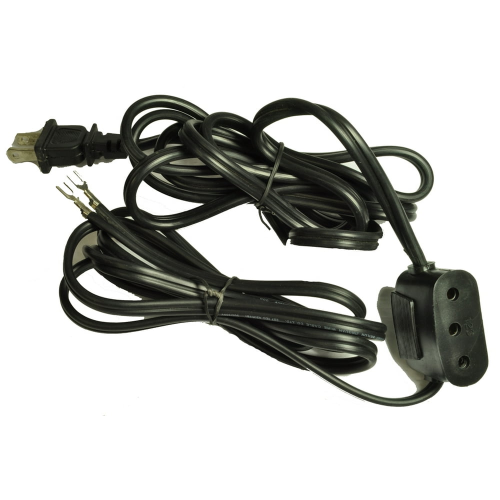 Singer Lead Power Cord, 3 pin plug, Fits Singer Model 201, 206, 221