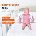thumbnail image 2 of KFFKFF Infant CPR and Heimlich Practice Manikin, Professional Baby Airway Management Training Model for Educational Purposes, 2 of 9