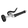 thumbnail image 5 of Pre Rinse Sprayer Commercial Kitchen Faucet Parts Chrome Finished (black), 5 of 5