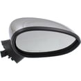 thumbnail image 4 of For Fiat 500 Mirror 2012-2018 Passenger Side Manual Folding Power | Heated | Type 1 | Temperature Sensor | Hatchback | Chrome FI1321101 | 5182468AC, 4 of 5