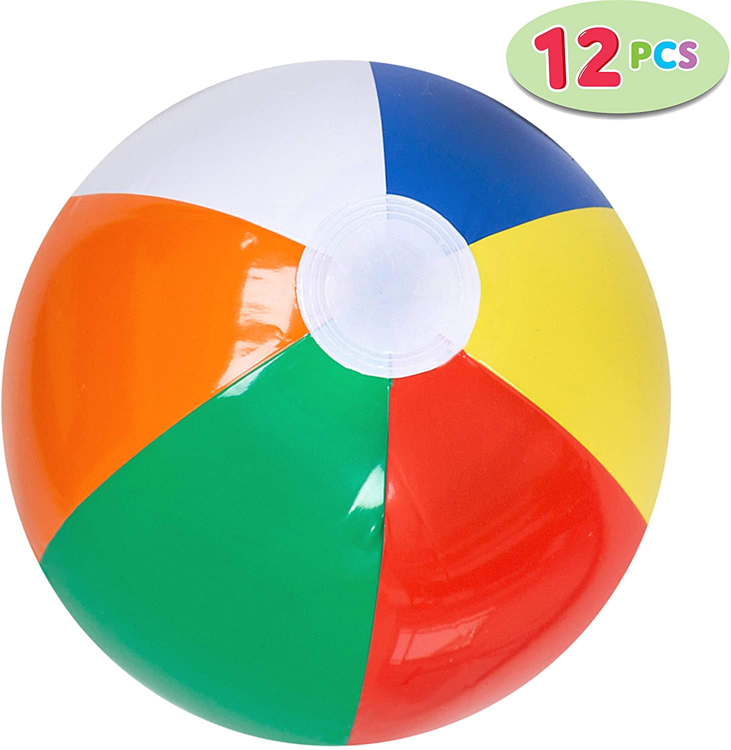 12inch Inflatable Pool Party Toy Sandy Beach Ball Play Ball Kids Bathing Toy 