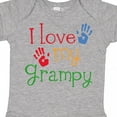 thumbnail image 4 of Inktastic I Love My Grampy Grandchild Boys or Girls Baby Bodysuit, 4 of 5