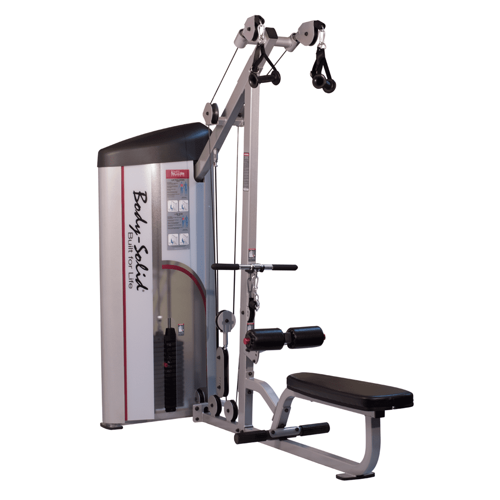 Lat Pulldown and Low Row Machine with 235 lbs. Weight Stack Walmart