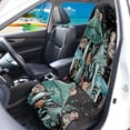 thumbnail image 3 of POLERO Front Seat Cover Machine Washable Microfiber, Compatible with Van Truck Seat, for Cars Trucks SUVs, Mushroom Snail Print, 3 of 7