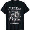 thumbnail image 1 of Ser abuelo es un honor, ser papá no tiene precio - Camiseta para mujer, 1 of 5