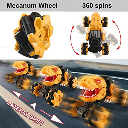 Remote Control Car for Boys ZAYOR High Speed Race Drift RC Cars Toy with 2.4GHz Remote Control Cool LED Light Kids Outdoor Toys for 3 4 5 6 7 8 9 10 11 12 Year Old Boys Girls Gift