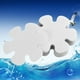thumbnail image 3 of 10 Unids Pegatinas antideslizantes Forma de la flor Tiras de seguridad del baño Durable antideslizante calcomanías pisos bañera ducha agarre pegatinas, 3 of 5