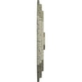 thumbnail image 4 of Ekena Millwork 25 1/4"W x 17 1/4"H x 1 3/4"P Felix Ceiling Medallion, Hand-Painted Castle Stone Crackle, 4 of 5