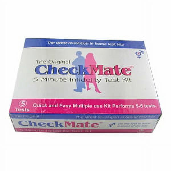  Check Mate Infidelity Test Kit - 10 Tests - Check your spouse,  boyfriend, girlfriend, partner. : Health & Household