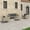 Beige, variant on vidaXL Garden Furniture Set Black, Cream White