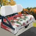 thumbnail image 2 of Yuyamidu Cute Snowman Golf Cart Seat Covers Christmas Flannel Golfcart Seat Cover Red Golf Cart Seat Towel Blanket Winter Club Car Cushion Covers Accessories, 2 of 8
