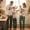 White Green, variant on AIGUR Family Matching Christmas Pajama Set Christmas Tree Letter Print Christmas Family Matching Outfits Nightwears