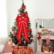 thumbnail image 4 of Lazos navideños Lazos decorativos navideños Lazo de corona navideña para decoración del hogar del árbol de Navidad, 4 of 5
