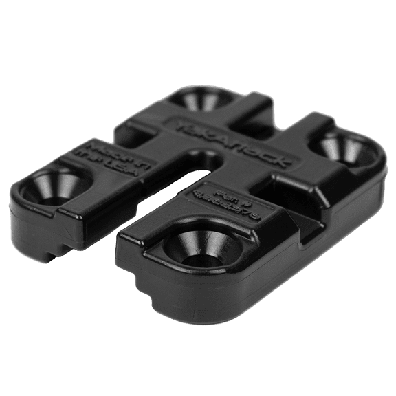 YakAttack Black Low-Profile Stainless Steel Mounting System with Hardware