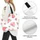 thumbnail image 3 of Balery Pink Hearts Bolsa Tote Estilo Estético con Cremalleras, Bolsa de Hombro, Bolsa de Compras Grande y Plegable, 3 of 8