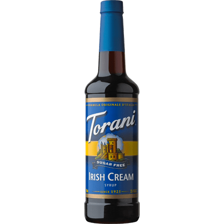 Torani Sugar Free Irish Cream Syrup 750ml (Best Irish Cream Liqueur)