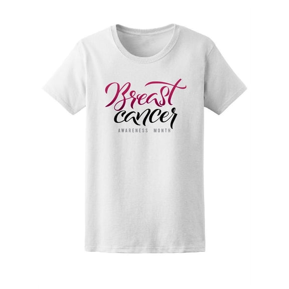 Breast Cancer: Awareness Month T-Shirt Women -Image by Shutterstock, Female x-Large