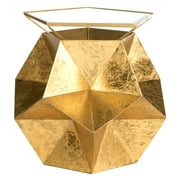 Iona Side Table in Gold Finish