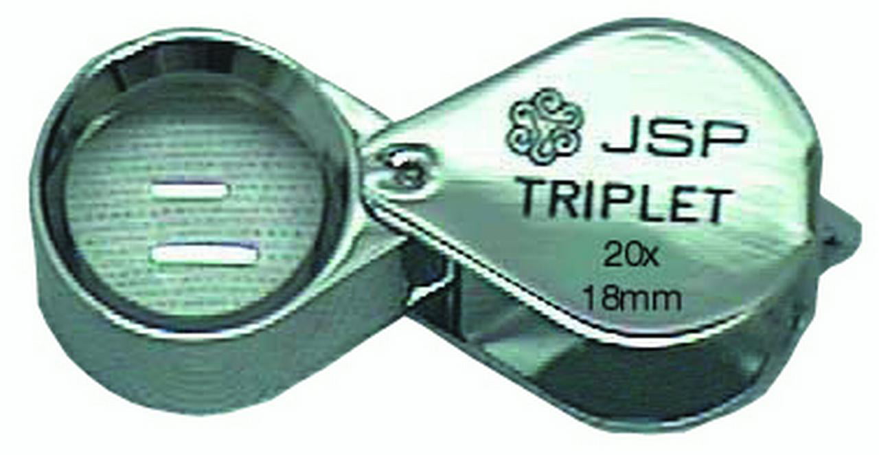 Loupe Jewelers magnifying lens lighted 20x18mm 20 X magnification